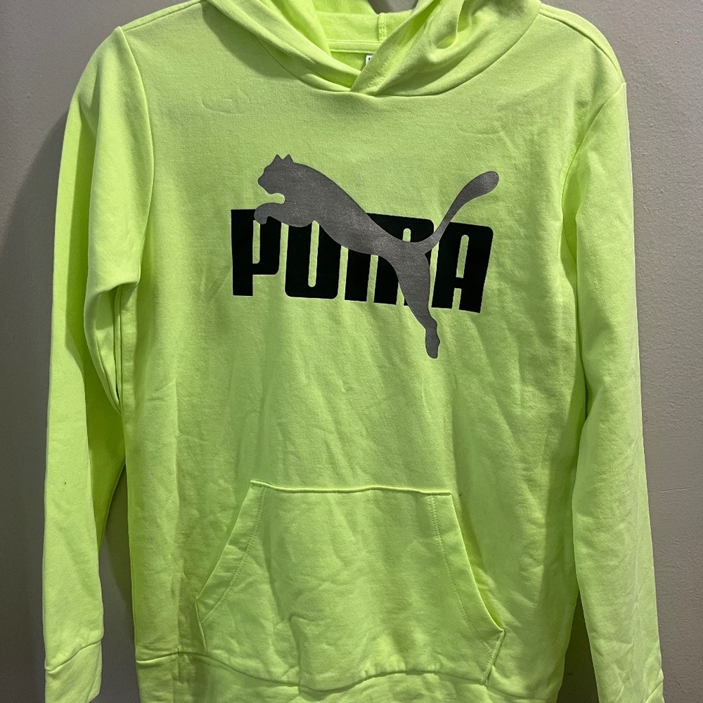 Puma Hoodie Sweatshirt - Boys L 14-16